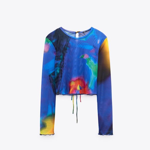 BLOGGER'S FAVE! Zara Set Tulle Skirt And Matching Top NWT - Picture 14 of 16